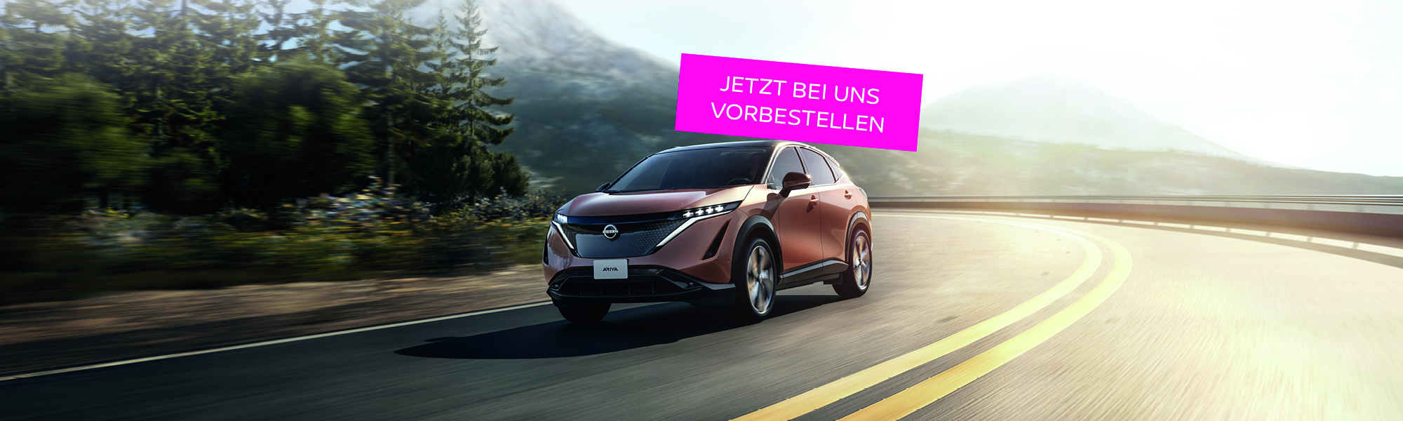 Nissan Ariya Magenta